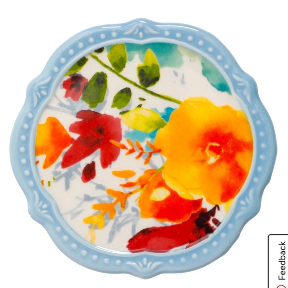 The Pioneer Woman Other - Set of (3) Pioneer Woman “Willow” Drink Coasters